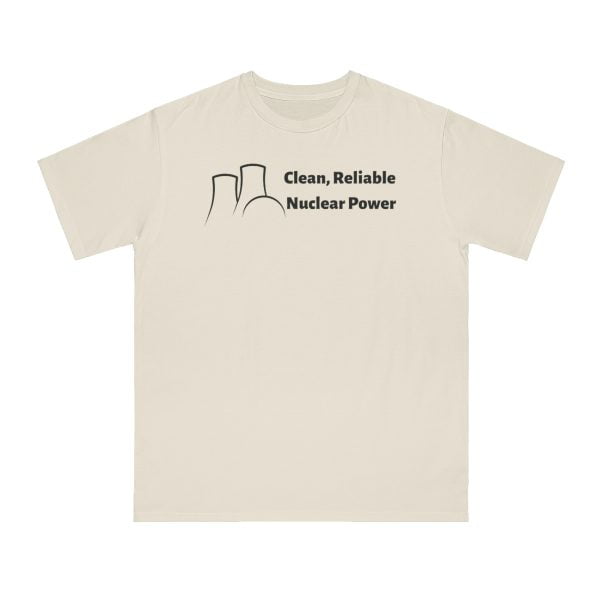 Clean Reliable Nuclear Power Organic shirt, dolphin