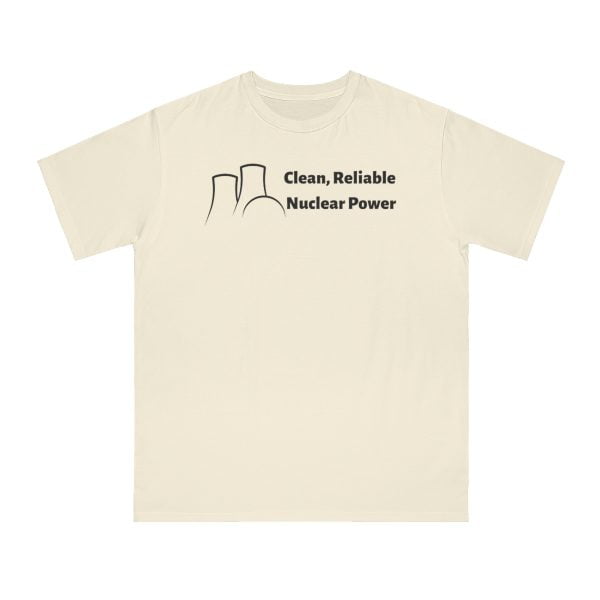 Clean Reliable Nuclear Power Organic shirt, natural