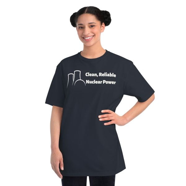 Clean Reliable Nuclear Power Organic shirt, pacific woman