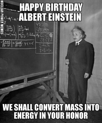 NPM Einstein BDAY